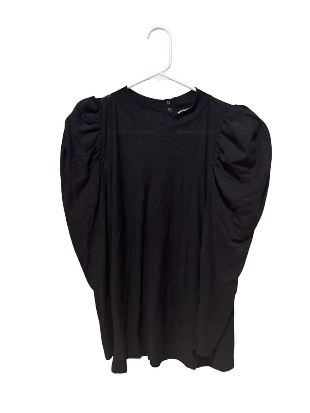 Nation LTD Black Puff Sleeve‎ Blouse